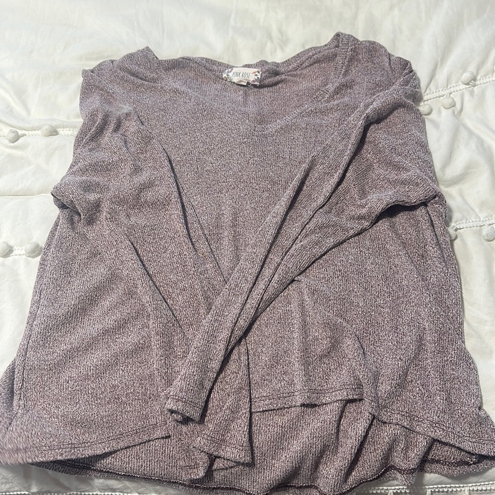 Crop sweater